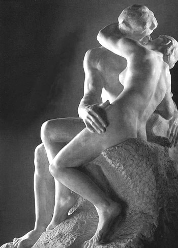 O Beijo - mármore de Auguste Rodin (1840-1917)