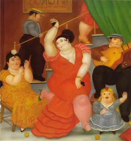 Fernando Botero - Flamenco - 1984