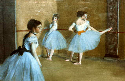 Degas - Aula de dança no Opéra 1872