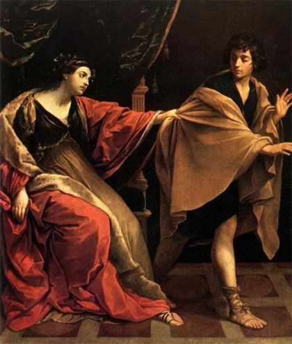 Guido Reni - José com a mulher de Putifar