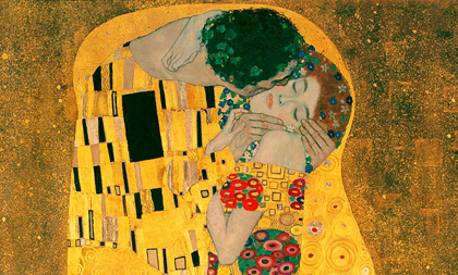 Gustav Klimt - O beijo (1908)
