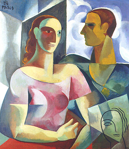 Ismael Nery - Adalgisa e o Artista (1930)