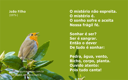 Cartão poético - João Filho