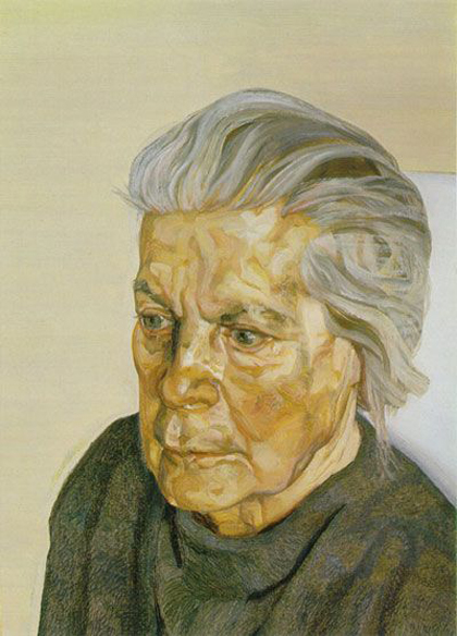 Lucian Freud - The painter's mother III