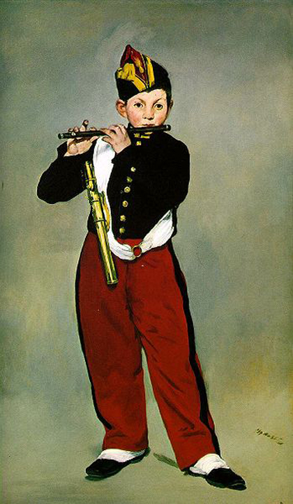 Manet - O tocador de pífaro - 1886