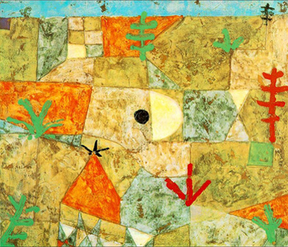 Paul Klee, Jardins do Sul (1921)