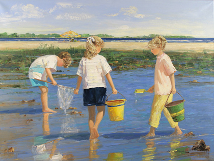 Sally Seatland - day at the beach