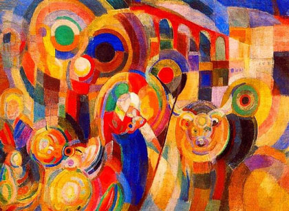 Sonia Delaunay - Mercado do Minho 1915