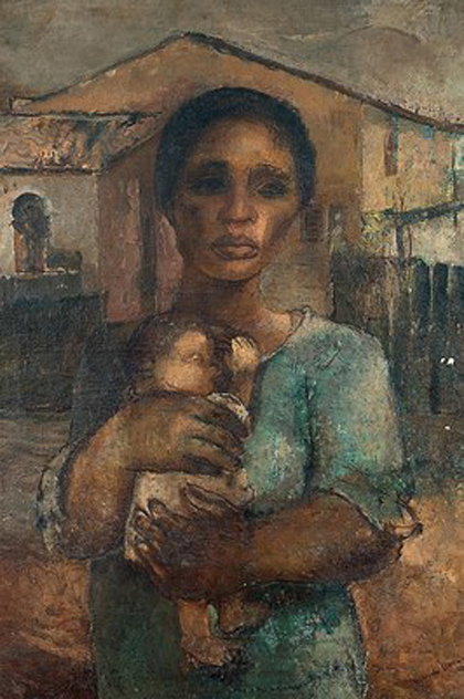 Yolanda Mohalyi - Jovem mãe (1937)