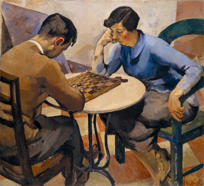 abel manta - jogo de damas - 1927