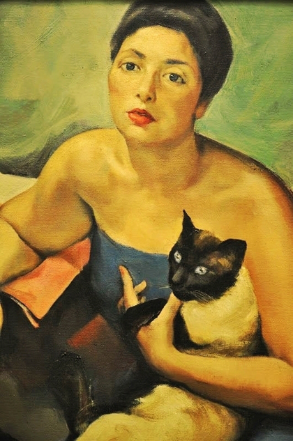 Abel Manta - retrato de Berta Mendes