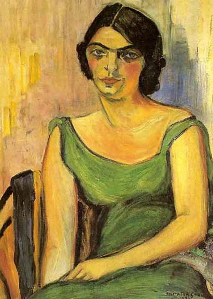 Anita Malfatti - Fernanda de Castro-1922