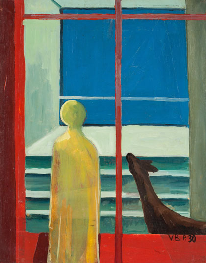 Vilhelm Bjerke-Petersen - Figure by the window