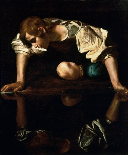 caravaggio-narcissus-1594-96