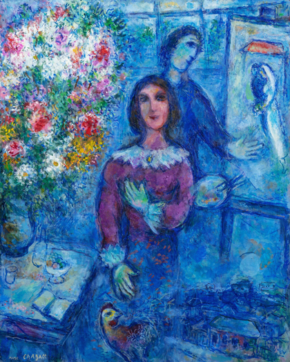 Marc Chagall - Le modele
