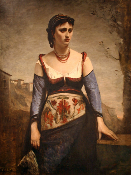 Jean-Baptiste-Camille Corot - Agostina-1866