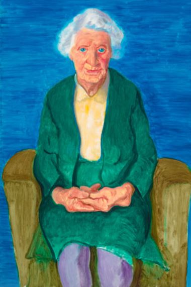 David Hockney- Mum-1990