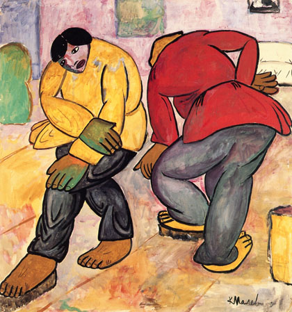 Kazimir Malevich - Floor polishers - 1911-12