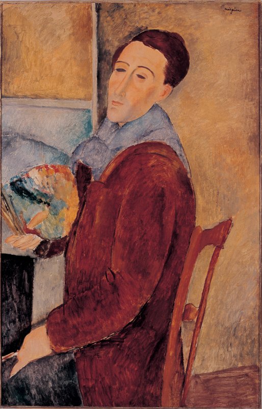 Modigliani - Autorretrato - 1919