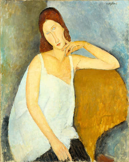 Amedeo Modigliani - Jeanne Hébuterne-1919
