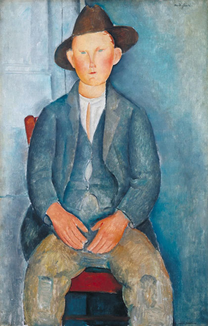 Amedeo Modigliani - o menino campesino-1918