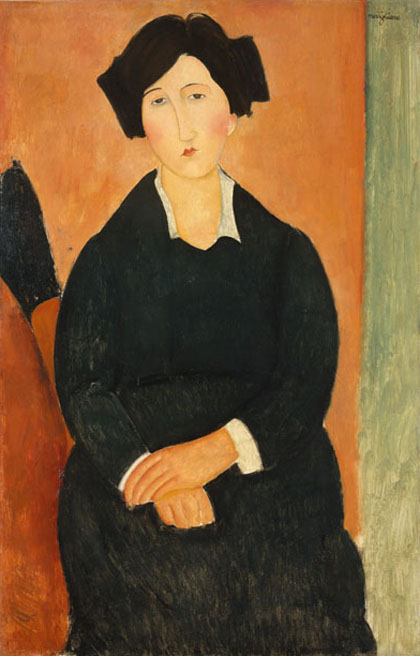 Amedeo Modigliani- The Italian woman - 1917