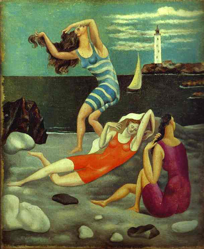 Pablo Picasso - Les baigneuses-1918