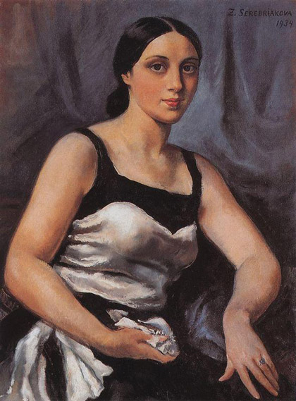 Zinaida Evgenievna Serebriakova - Elena-Braslavskaya-1934