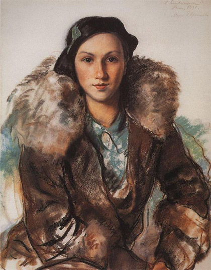 Zinaida Evgenievna Serebriakova - maria-butakova-nee-evreinova-1931