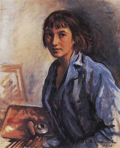 Zinaida Evgenievna Serebriakova - Self-portrait-1930