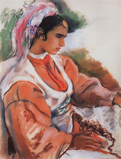 Zinaida Evgenievna Serebriakova - Young-moroccan-1932.jpg